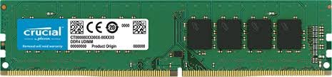MEMORIA DDR4 8GB/2400 CRUCIAL  UDIMM CL17  CT8G4DFS824A *