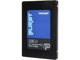 UNIDAD ESTADO SOLIDO 120GB SATA3 PATRIOT BURST PBU120GS25SSDR
