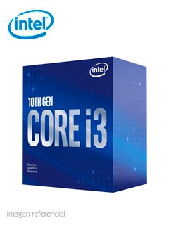 PROCESADOR INTEL core i3-10100f 3.60gz