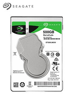 Disco duro Seagate ST500LM030, 500GB, SATA 6.0 Gb/s, 5400 RPM, 2.5".