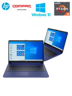 Notebook HP 15-ef1012la 15.6" HD, AMD Ryzen 5 4500U 2.30 / 4.00GHz, 6-Cores, 8GB DDR4