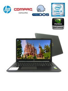 Notebook HP 15-DA0029LA, 15.6", Intel Core i5-8250U 1.60GHz, 8GB DDR4, 1TB SATA.