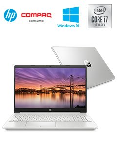 Notebook HP 15-dw2029la 15.6" LED FHD SVA, Core i7-1065G7 1.30GHz, 12GB DDR4,