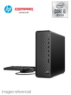 Computadora HP Slim Desktop S01-pF101la Core i5-10400