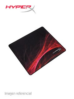 Mouse Pad Gaming Kingston HyperX Fury S, Negro, Rojo Tela/Caucho, 3mm, 45 x 40 cm.