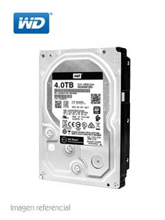 disco duro western digital black, 4tb, sata 6.0 gb/s, 256 mb cache, 7200 rpm, 3.5.