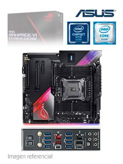 motherboard asus rog rampage vi extreme encore, lga2066, x299, ddr4, sata 6.0, usb 3.