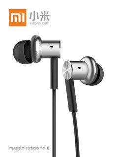 auriculares xiaomi mi in-ear pro, micrófono, conector 3.5mm, silver.respuesta de