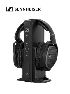 sistema digital de auriculares inalámbricos sennheiser rs 175, 2.4ghz, 8-fsk digital.