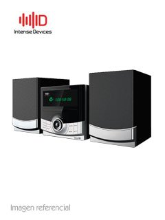 sistema componente micro hi-fi intense devices id-s660, bluetooth, cd/dvd/usb/sd, fm.