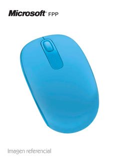 Mouse óptico inalámbrico Microsoft Mobile 1850, 1000dpi, Receptor USB, 2.4GHz.