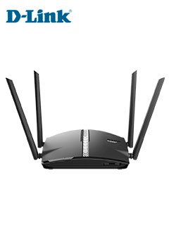 router gigabit wireless d-link dir-1360 exo ac1300, dual band 2.4 / 5 ghz, rj-45, usb