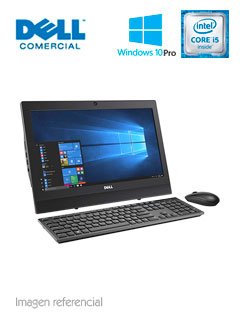 all-in-one dell aio optiplex 3050, 19.5, intel core i5-7400t 2.40ghz 8gb ddr4, 1tb s