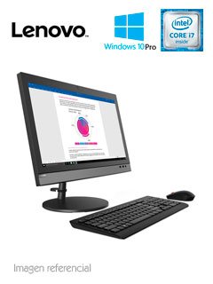 all-in-one lenovo v330, 19.5 led, intel core i7-8700 3.20ghz 8gb ddr4, 1tb sata.