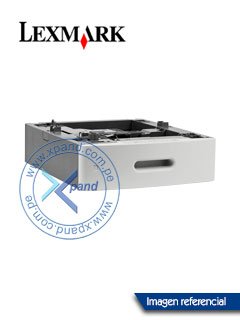 bandeja lexmark 30g0802, soporta 550 hojas, tamaño a4/ a5/ ejecutivo/ carta.<br>