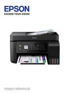 Multifuncional de tinta continua Epson L5190, imprime/escanea/copia/Fax, USB/LAN/WiFi.
