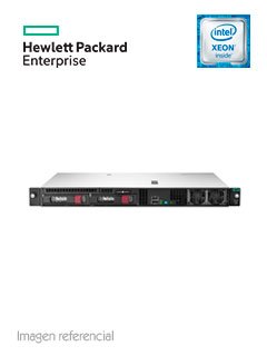 servidor hpe proliant dl20 gen10, intel xeon e-2124 3.30ghz, 8mb caché, 16gb ddr4