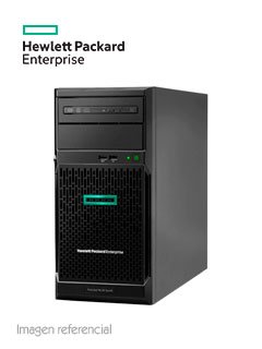 servidor hpe proliant ml30 gen10, intel xeon-e 2124 3.30 ghz, 8mb caché, 16gb ddr4.