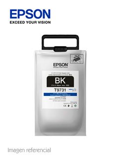 bolsa de tinta epson t973120 durabrite pro, colornegro.para impresora multifunci