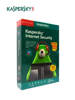 software kaspersky internet security, 1pc, presentación en caja.protege de virus
