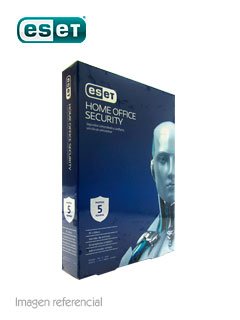 software antivirus eset home office segurity 2019, para 5 equipos, presentación en ca
