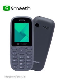 teléfono celular smooth snap chico, 1.8, dual sim, fm radio, linterna, desbloqueado