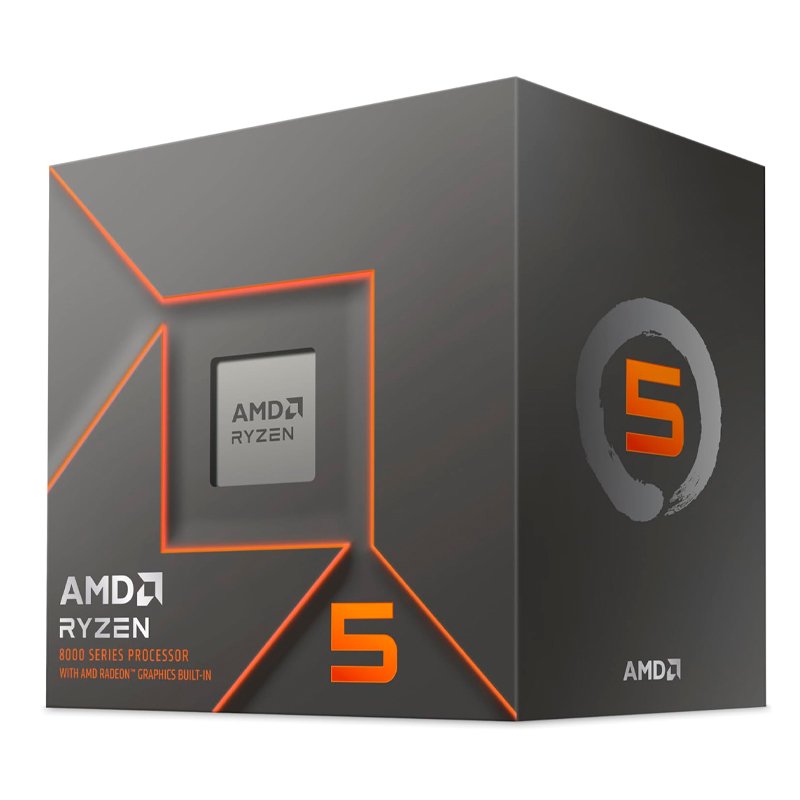 procesador amd ryzen 5 8500g 3.50 / 5.00 ghz, 16mb l3 cache, 6-cores, 4nm, tdp: 65w