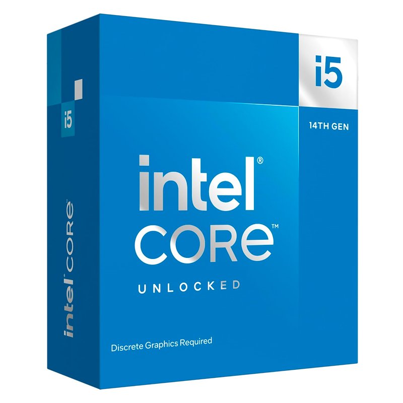 procesador intel core i5-14600kf 3.50/5.30ghz, 24mb intel smart caché, lga1700, 125w/