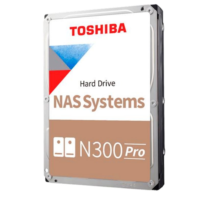 disco duro toshiba n300 pro nas, 20tb, sata 6.0gb/s, 7200rpm, 512mb cache, 3.5.
