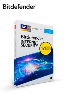 software internet security bitdefender, 1+1 licencia adicional gratis, 12 meses + 3 g