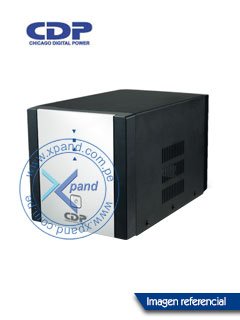 regulador de voltaje cdp r-avr 3008i, 3000va, 2400w, 220v, 8 tomacorrientes.sali