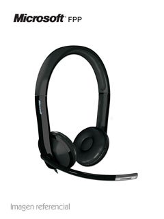 headset con micrófono microsoft lifechat lx-6000 for business, conector usb tipo-a. 