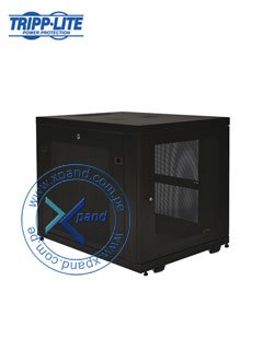 gabinete tripp-lite smartrack sr12ub, 12u, para piso.