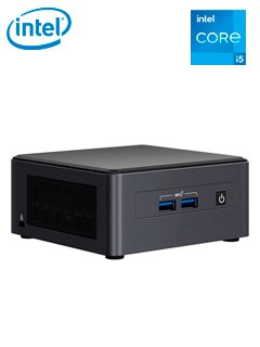 mini barebone intel nuc bnuc11tnhi50000, intel core i5-1135g7 hasta 4.20ghz, 4-core[@