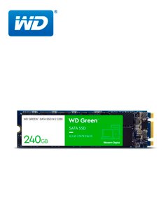 unidad en estado solido western digital wd green,240gb, m.2 2280, sata iii 6.0 gb/s 