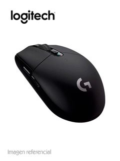 mouse lightspeed inalámbrico logitech g305, 200 -12.000 dpi, 6 botones, negro, usb. 