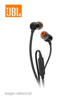 auriculares jbl tune 110, manos libres, microfono, conector 3.5mm, negro.respues