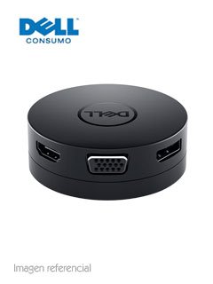 adaptador móvil dell da300 usb-cel adaptadormóvil dell usb-c: da300 cuenta con l