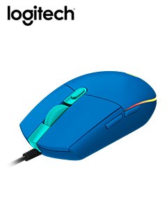 mouse log g203 lightsync blue