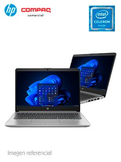 notebook hp 240 g9, 14.0 led hd, celeron n4500 1.10 / 2.80ghz, 4gb ddr4-2933mhz