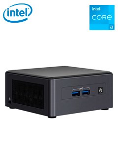 mini barebone intel nuc 11 pro kit nuc11tnhi3, intel core i3-1115g4 hasta 4.10ghz, 2-
