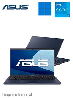 notebook asus b1500ceae-bq2595x 15.6 fhd led ipscore i5-1135g7 hasta 4.2ghz, 8gb ddr