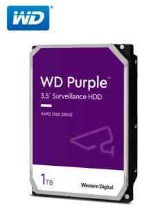 disco duro western digital wd purple, 1tb, sata 6.0 gb/s, 5400 rpm, 64mb cache, 3.5.