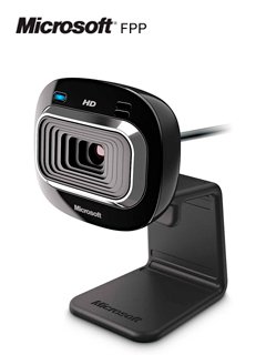 camara de videoconferencia microsoft lifecam hd-3000 for business, hd 720p, cmos sens