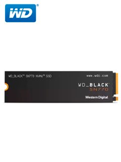 unidad de estado solido western digital black sn770 nvme 2tb m.2 2280 pcie gen4 x4 