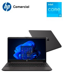 notebook hp 250 g9 15.6 lcd led hd sva, core i3-1215u 1.20/4.40ghz, 8gb ddr4-3200mhz