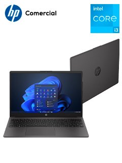 notebook hp 250 g10, 15.6 lcd led hd sva, core i3-1315u 1.20/4.50ghz, 8gb ddr4-3200m