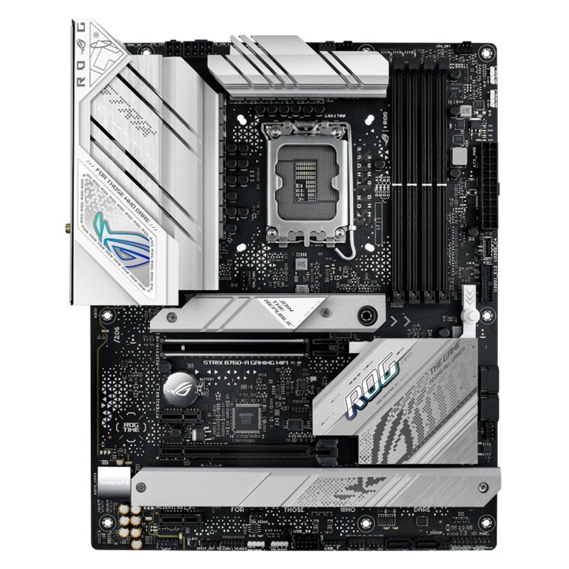 motherboard asus rog strix b760-a gaming wifi, chipset intel b760, lga1700, atxs