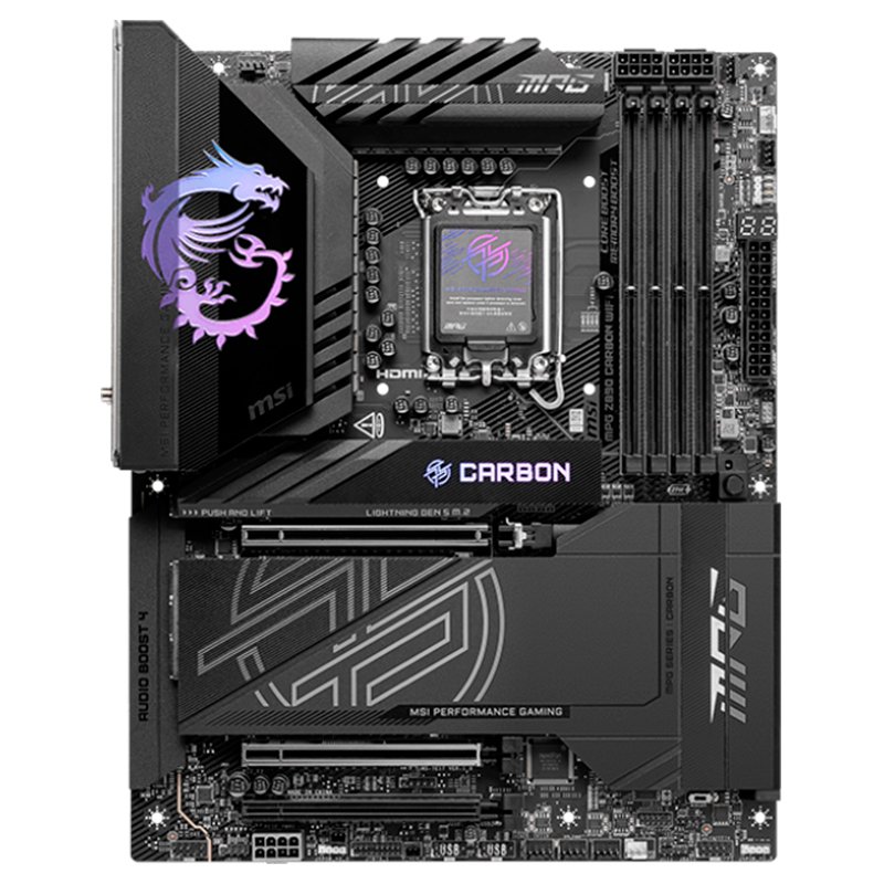 Motherboard MSI MPG Z890 CARBON WIFI, Chipset Intel Z890, LGA 1851, HDMI, ATX