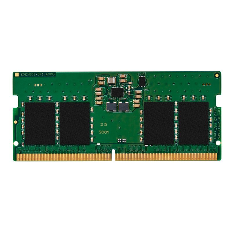 Memoria SODIMM Kingston 8GB DDR5-5600MHz, PC5-44800, CL46, 1.1V, 262-pin, 1Rx16, Non-ECC